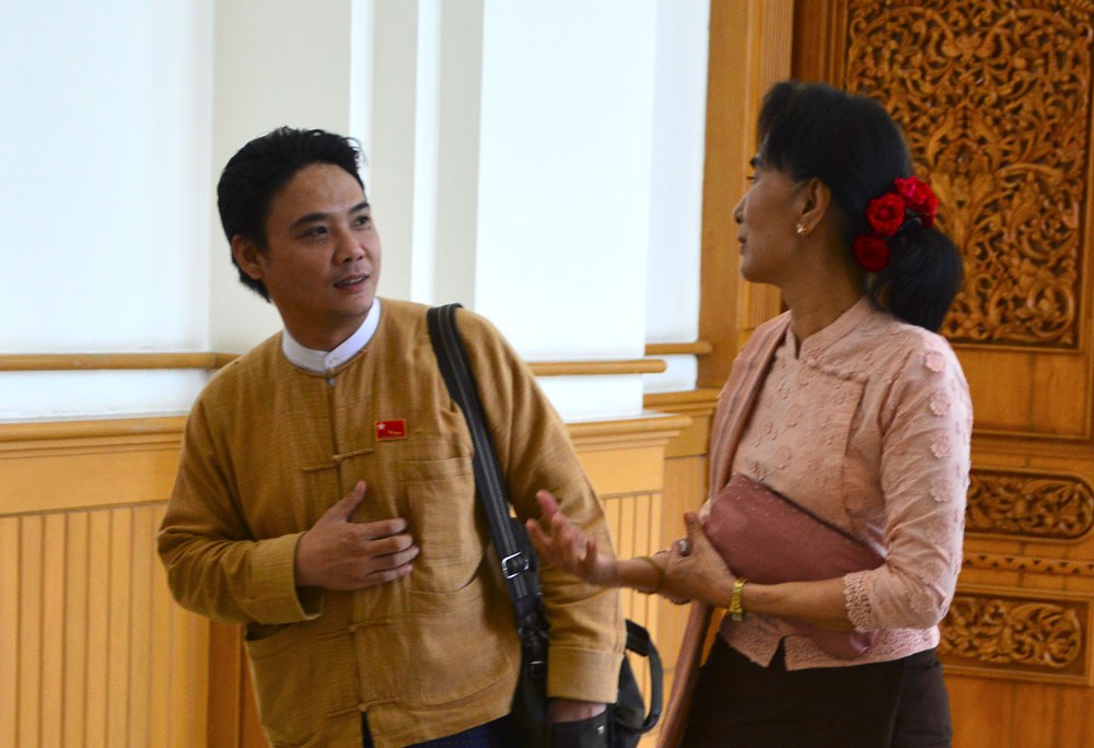 Phyo Zeya Thaw, a lawmaker of Myanmar's National League for Democracy, arrives at the Myanmar parliament in Naypyitaw, Myanmar, on Aug. 19, 2015. A Myanmar military spokesperson announced on June 3, 2022, that Phyo Zeya Thaw, a 41-year-old former lawmaker from ousted leader Aung San Suu Kyi’s party, and Kyaw Min Yu, a veteran pro-democracy activist better known as Ko Jimmy, would be executed for violating the country’s counterterrorism law.(AP Photo)