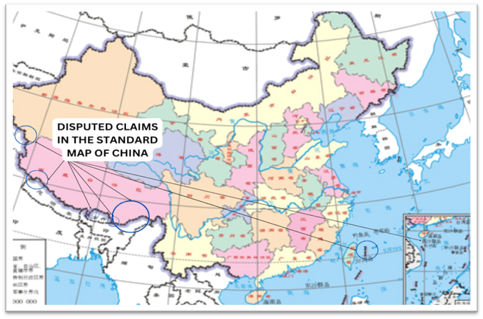 Chinese maps throughout history : 2023