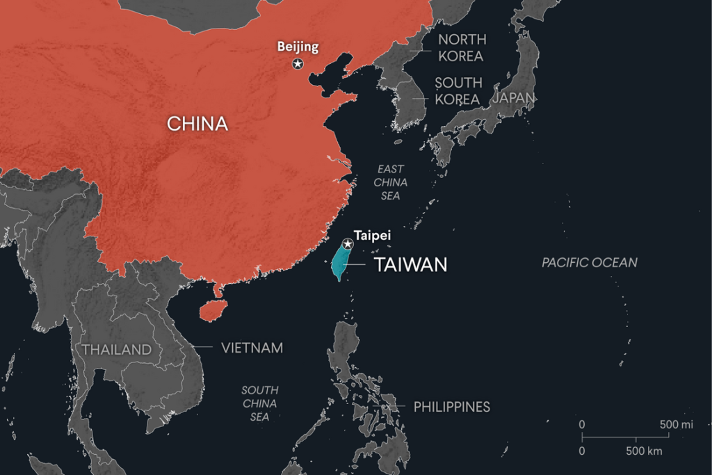 China Taiwan War like Situation