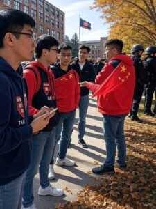 Chinese Students in Havard (Image representational)