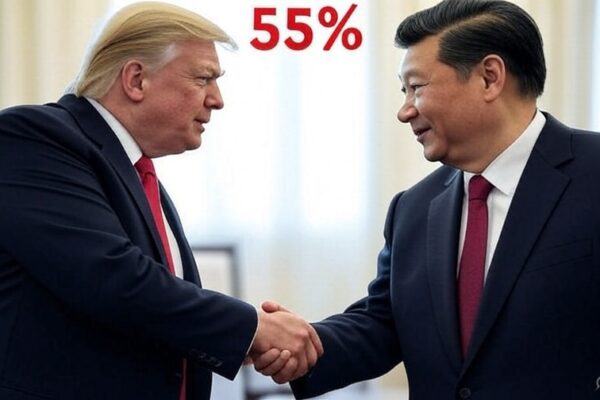 US and China Reach Trade Framework Agreement, Trump Announces 55% Tariffs US and China Reach Trade Framework Agreement, Trump Announces 55% Tariffs
