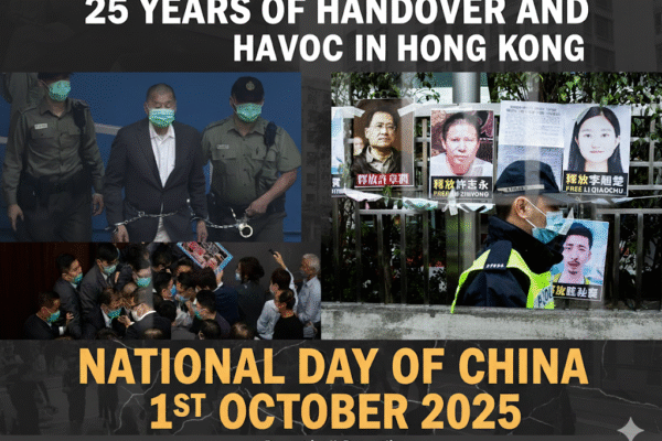 25 years of handover and havoc in Hong Kong Hong Kong Image National Day China