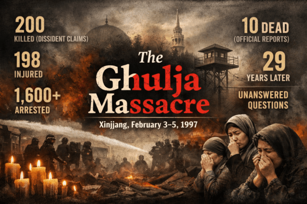 Ghulja Massacre 1997: Uyghur Protest, State Violence, and Repression in Xinjiang