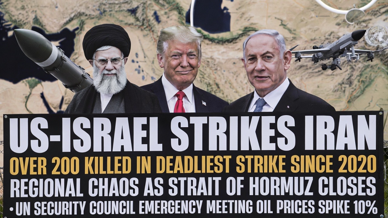 US-Israel Strikes Kill Iran’s Supreme Leader Khamenei, Over 200 Dead as Middle East Erupts into Regional War