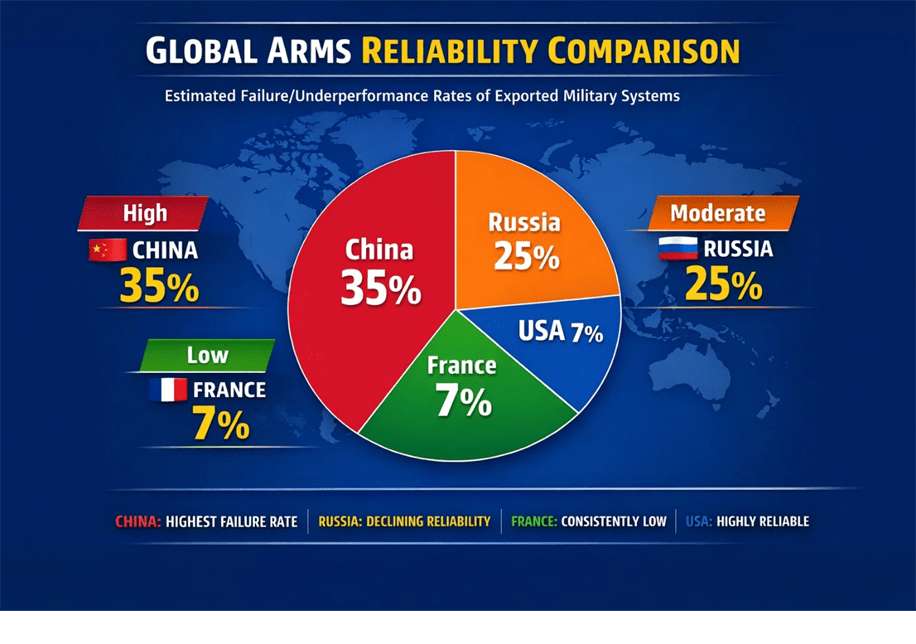 Estimated Failure / Underperformance Rate of Exported Systems