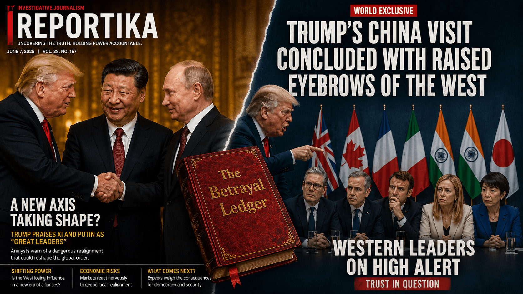 The Betrayal Ledger: Trump Has Threatened US Allies