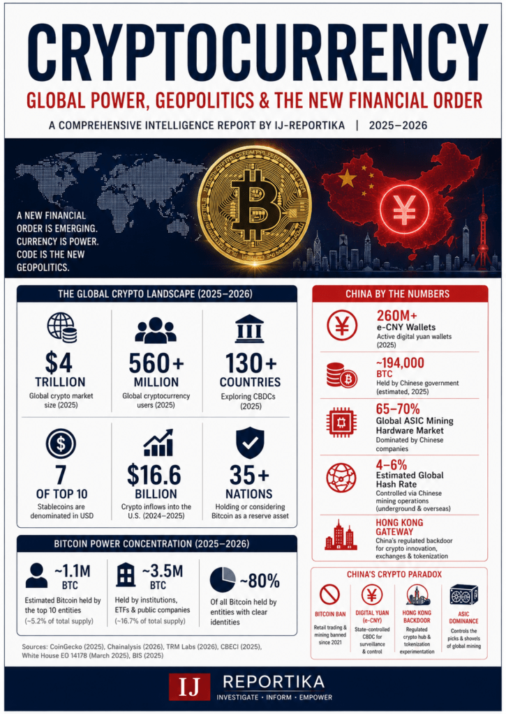 Cryptocurrency, Global Power, Geopolitics & the New Financial Order