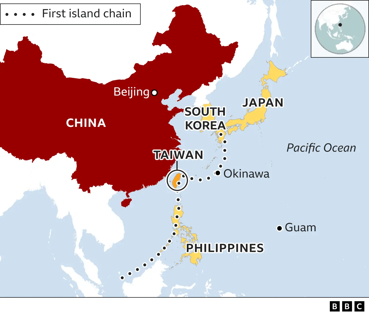 Taiwan map China