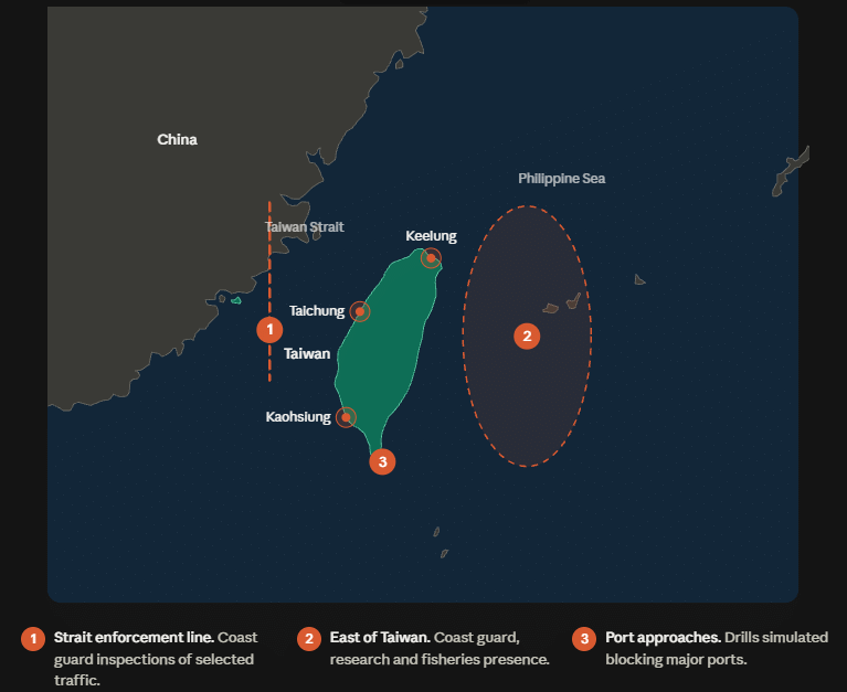 Can China Blockade Taiwan Without Invading?